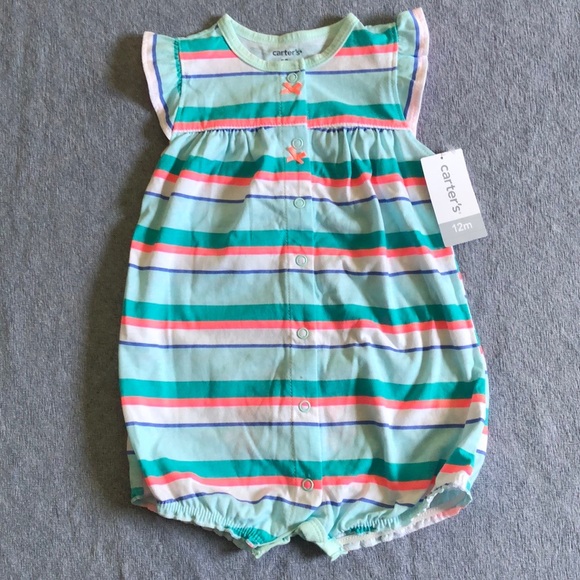 carters girls rompers